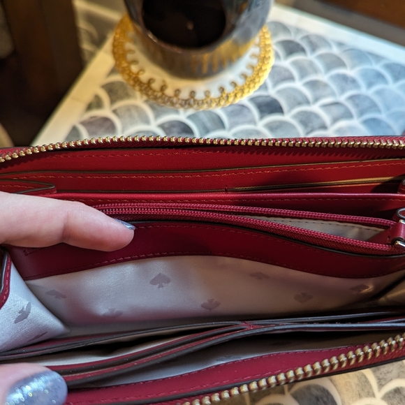 Like new: Kate Spade Mini Navy Vintage Satchel - Picture 7 of 8